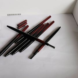 Ориентированный на заказчика водоустойчивый карандаш брови, черный больший карандаш брови с щеткой