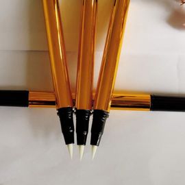 Горячая штемпелюя изготовленная на заказ двойная законченная пластмасса 2 карандаша для глаз смотрела на карандаш для глаз