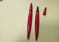 Водоустойчивая жидкостная ручка карандаша для глаз, карандаш для глаз красного АБС материальный продолжительный