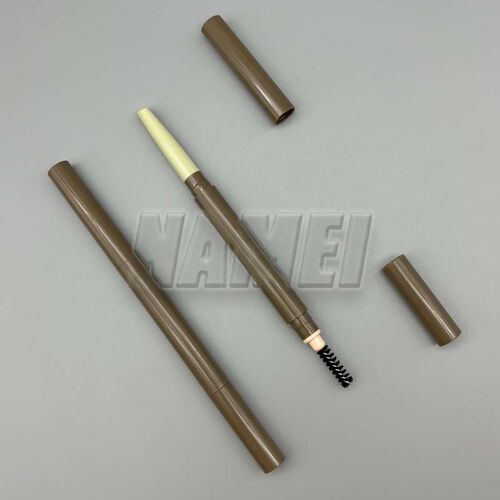 Последние новости компании о Dual‑End Airtight Empty Eyebrow Pen E‑805A, Choose Between Standard Spoolie or Dense Toothbrush‑Style Tip