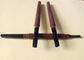 Двойной главный карандаш брови Таупе, пластиковый карандаш 142 * 11мм щетки брови