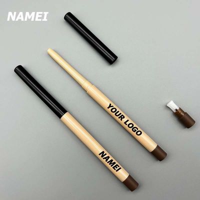 Настроить Lip Liner карандаш брови eyeliner трубку с кистью липа лайнер карандаш контейнер с чиппером