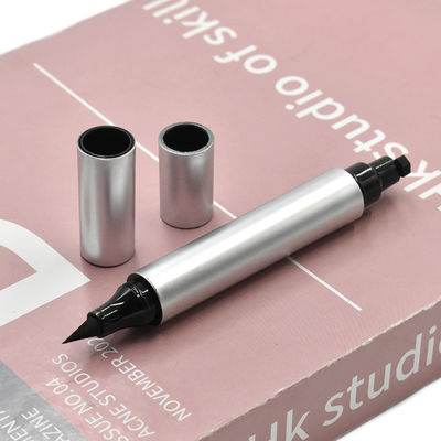 Хорошая цена. Customize Empty Double Head 2 In 1 Liquid Winged Eyeliner Stamp Pen Tube Eye Liner Packaging Pencil Container онлайн
