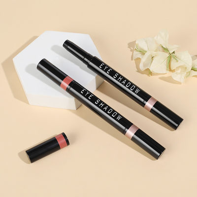 Double Head Promotional Empty Matte Lipstick Highlighter Pen Eyeliner Eyeshadow Stain Paint Stick Pencil Packaging Conta